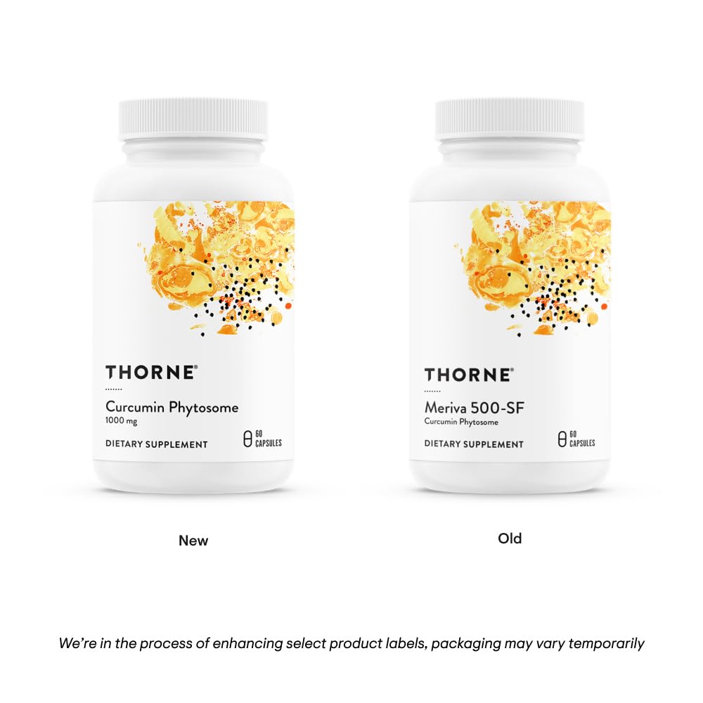 THORNE Curcumin Phytosome 1000 mg (Meriva) 60 Capsules