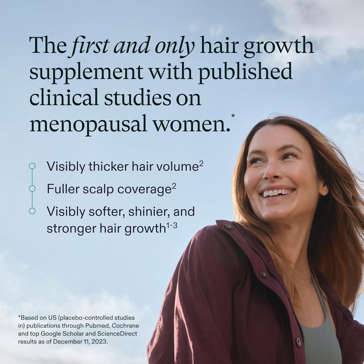 Nutrafol Women's Balance Hair Growth Supplement – Clinically Proven for Enhanced Hair Thickness
