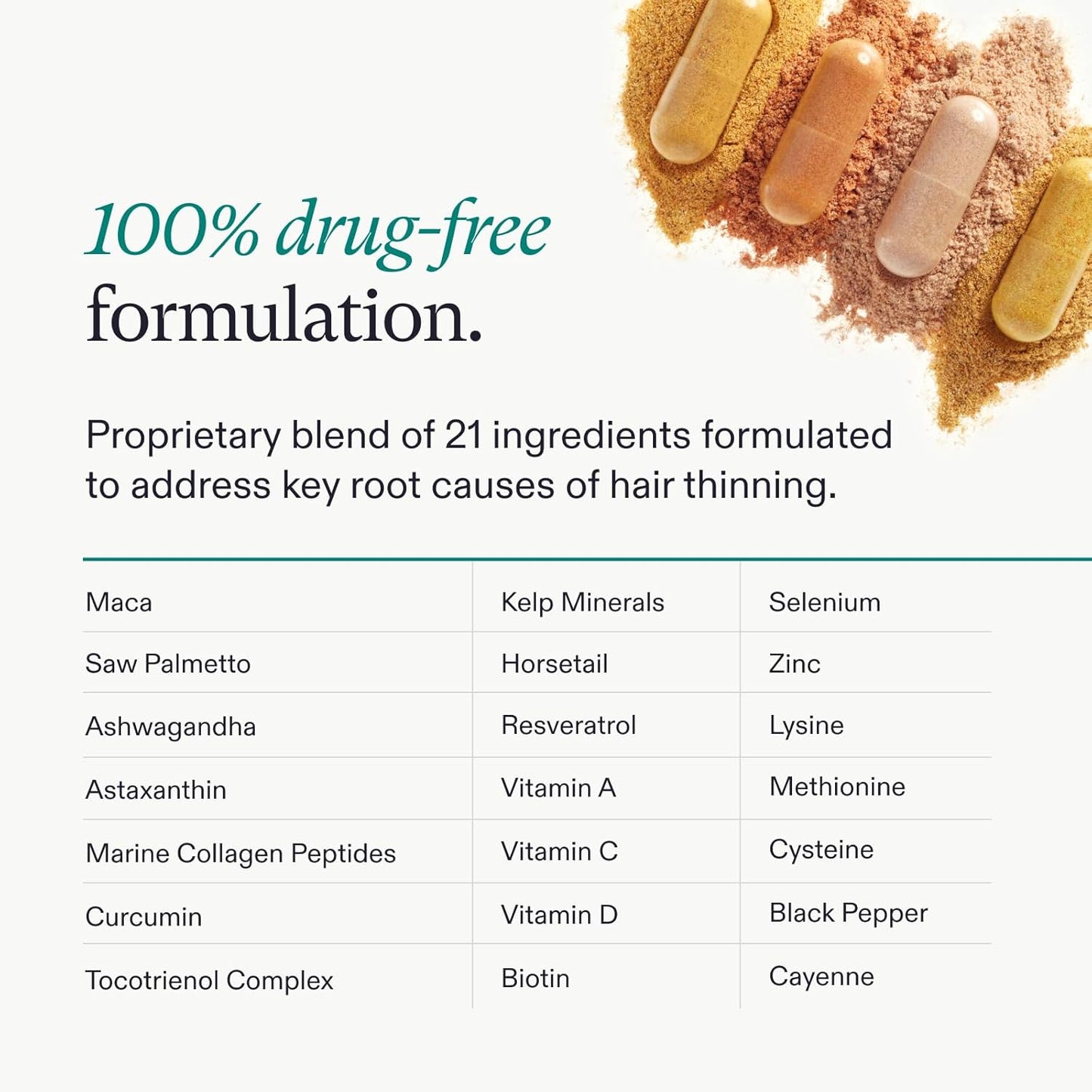 Nutrafol Women's Balance Hair Growth Supplement – Clinically Proven for Enhanced Hair Thickness