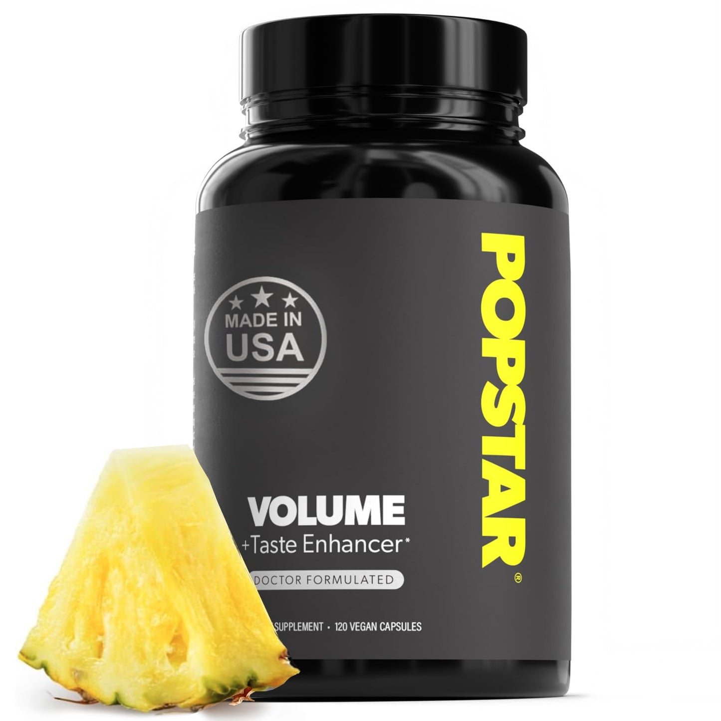 POPSTAR Volume Booster + Taste - 120 Capsules