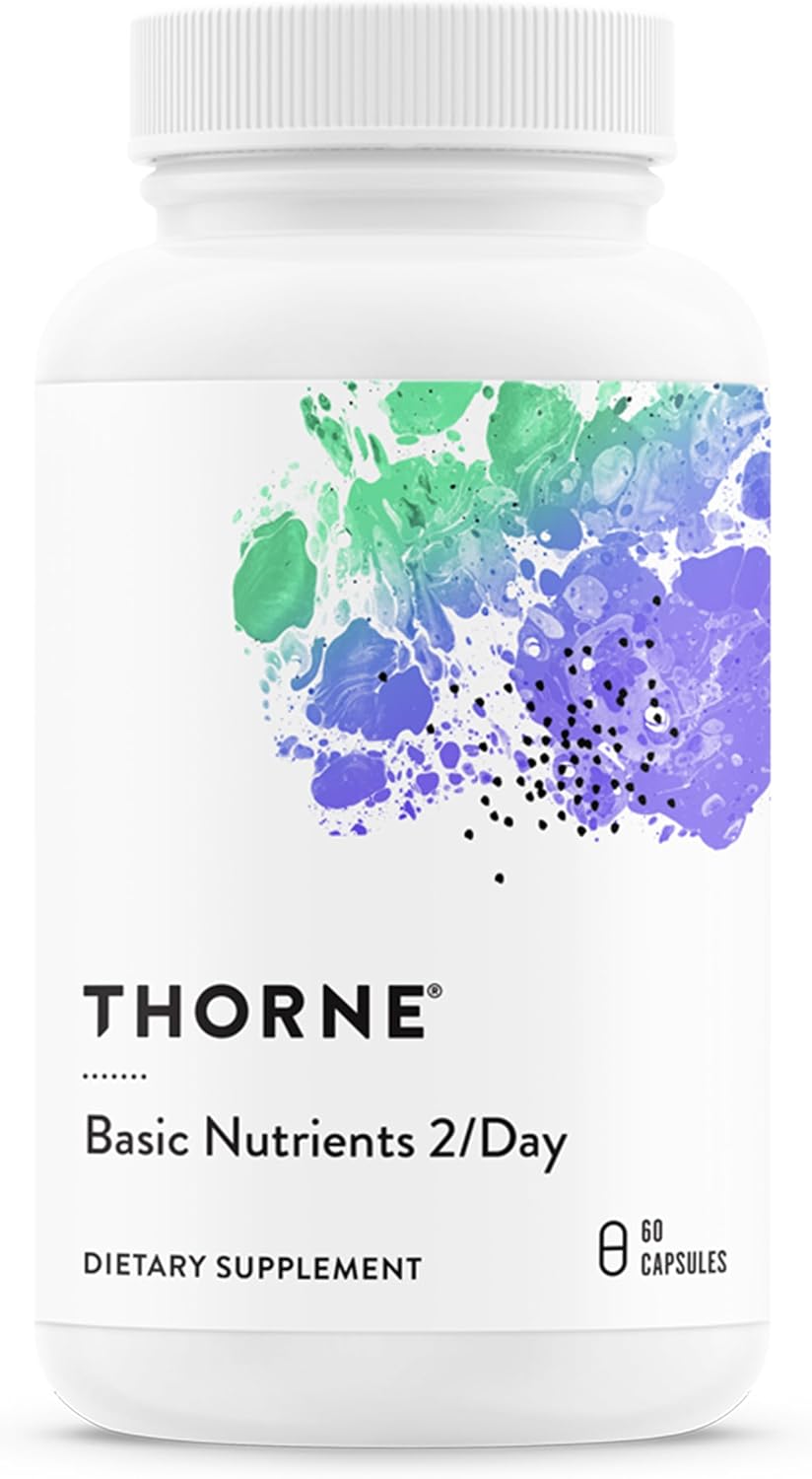 THORNE - Basic Nutrients 2/Day Comprehensive Daily Multivitamin 60 Capsules