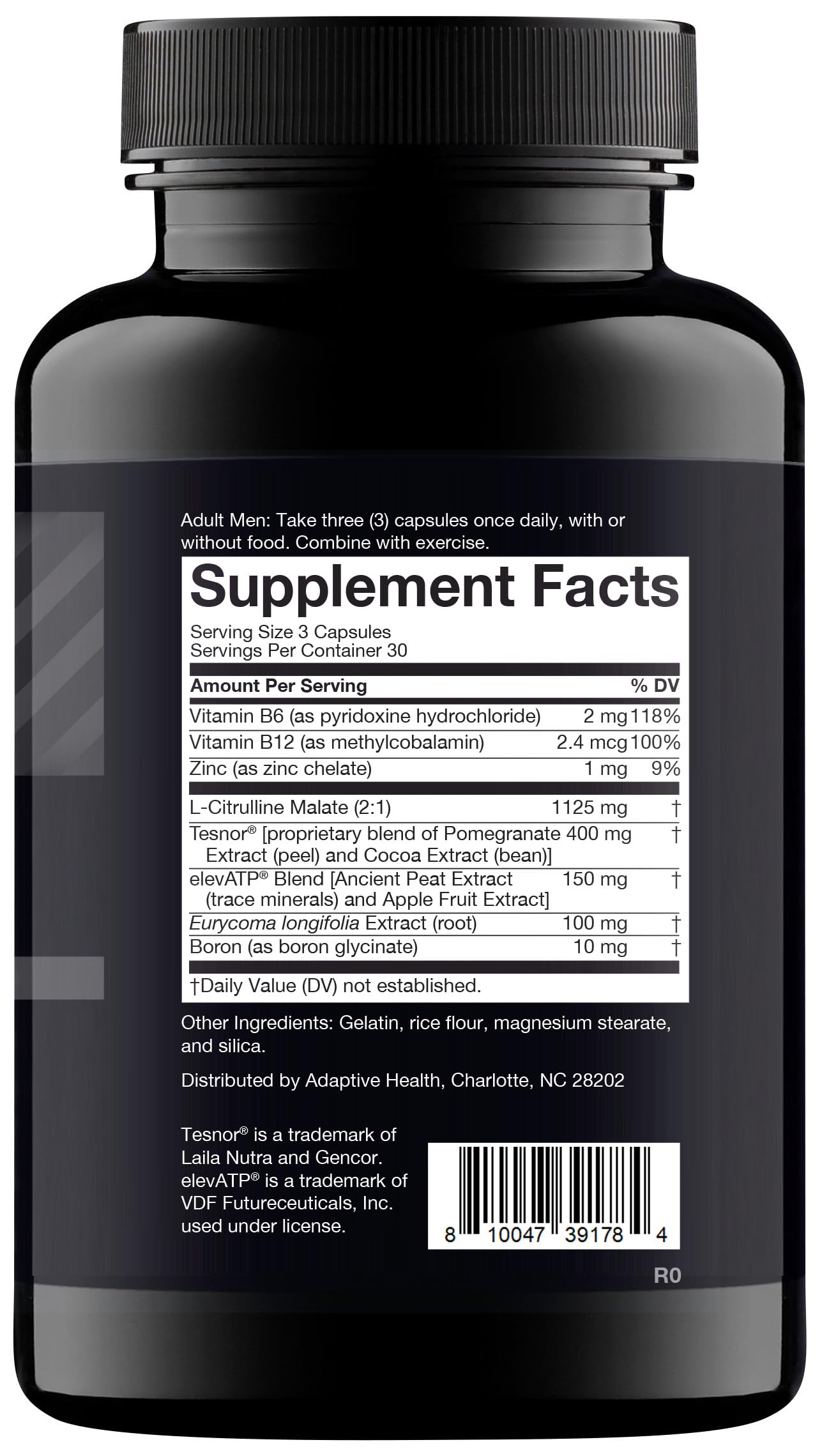 Nugenix Total-T Supplement for Men, 180 Count