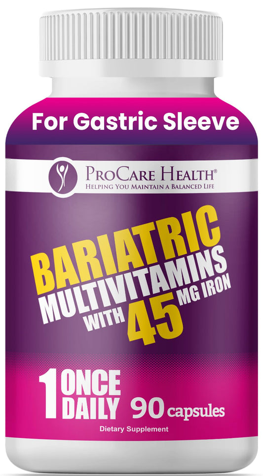 Bariatric Multivitamin Capsule with 45mg Iron