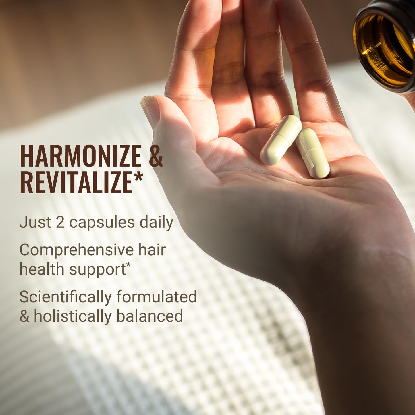 Hair La Vie – Revitalizing Hair Blend by Live Conscious (60 Capsules)
